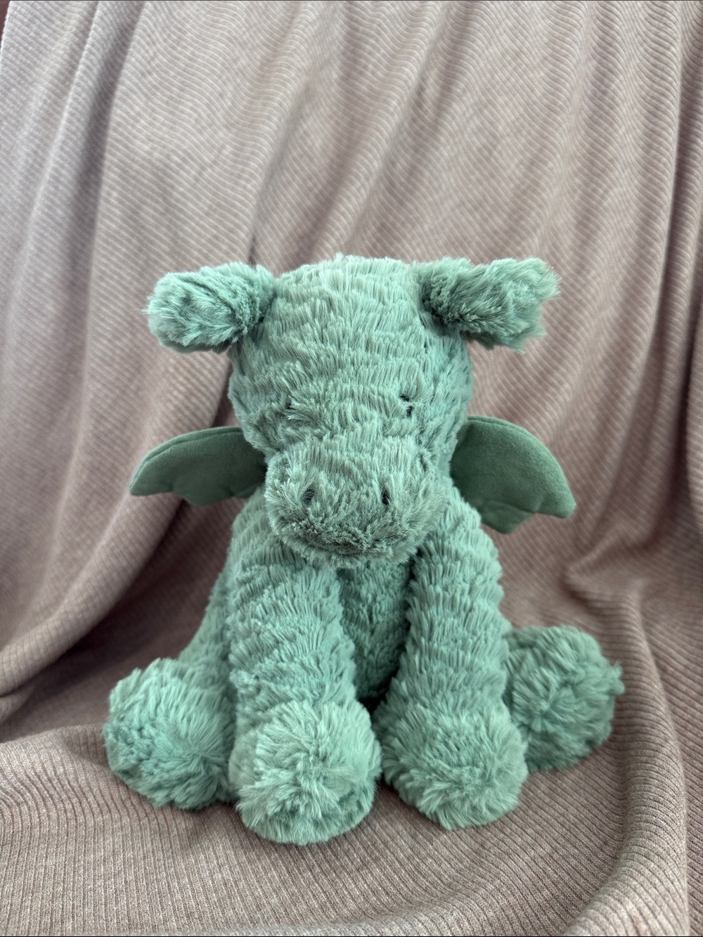 Jellycat Fuddlewuddle Dragon with Fabric Wings